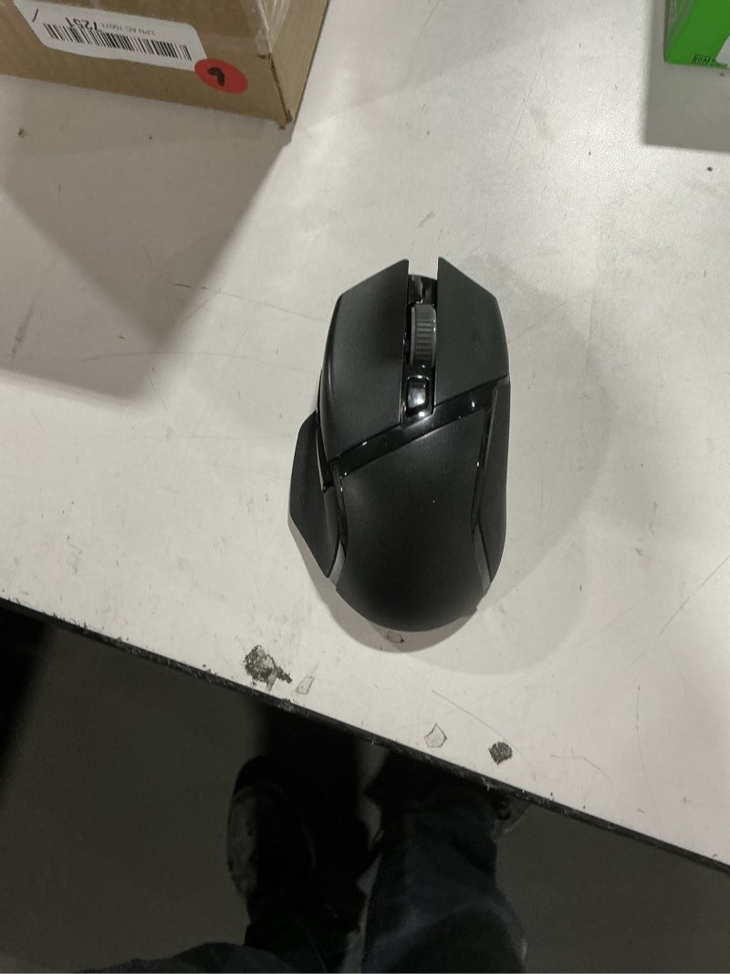 Condition photo showing Good Condition for Razer Basilisk V3 X HyperSpeed Customizable Wireless Gaming Mouse: Mechanical Switches Gen-2-5G Advanced 18K Optical Sensor - Chroma RGB 9 Programmable Controls 535 Hr Battery Classic Black