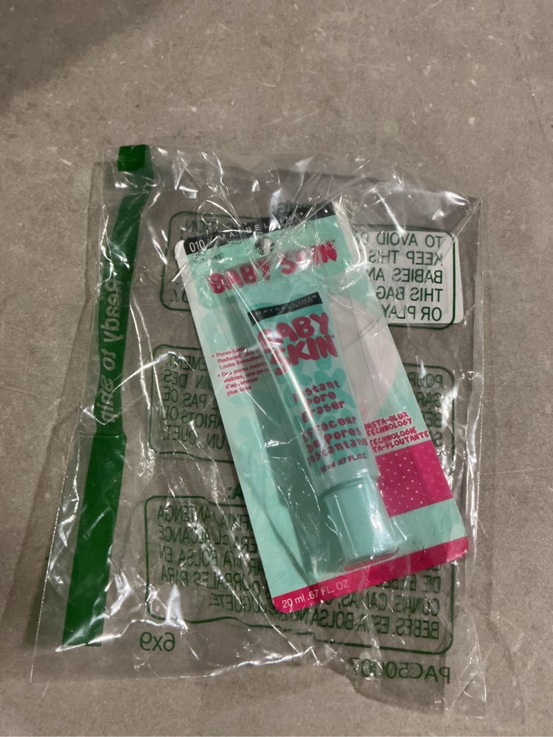Condition photo showing Good Condition for maybelline new york baby skin instant pore eraser primer, 0.67 fluid ounce 0.67 fl oz (pack of 1)