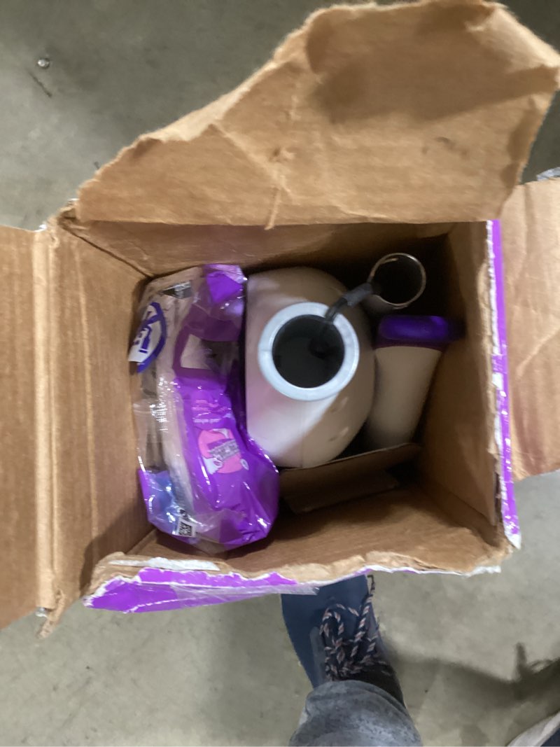 Condition photo showing Good Condition for Swiffer PowerMop Multi-Surface Mop Kit for Floor Cleaning, Includes PowerMop, 2 Mopping Pad Refills, 1 Cleaning Solution with Fresh Scent and 2 Batteries Purple and White