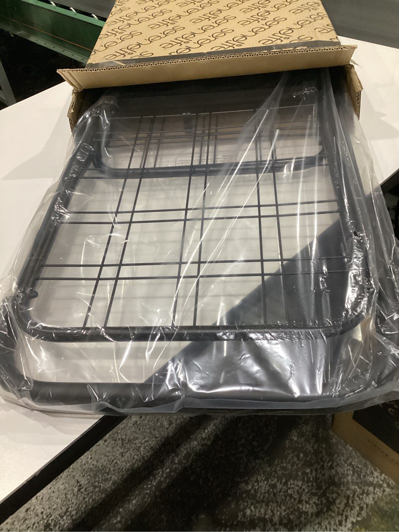 Condition photo showing Good Condition for SereneLife Small Compact Folding Shopping Cart with Removable Waterproof Liner – 360° Swivel Wheels, Rust?Proof Steel Frame, 70lb Capacity – Portable Grocery, Laundry & Travel Cart (Black)