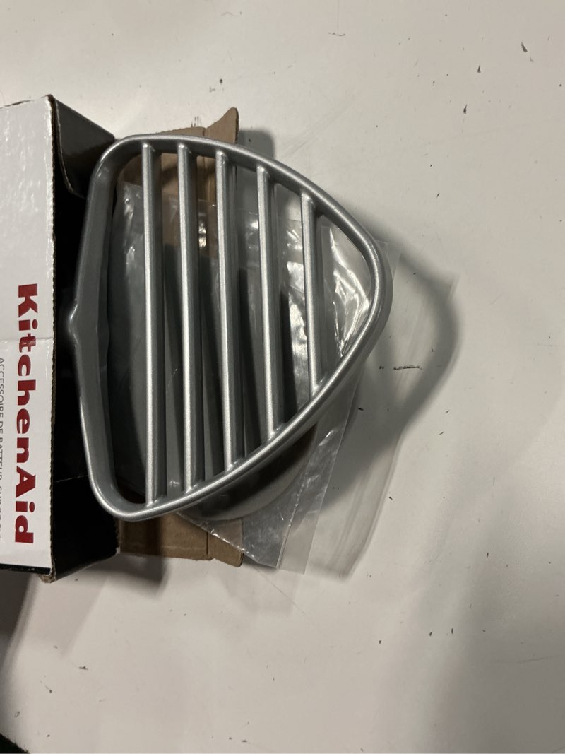 Condition photo showing Good Condition for wiselet stainless steel accessories for kitchenaid 4.5-5 qt tilt head stand mixer, includes 6 wire whisk, flat beater, dough hook for kitchenaid, dishwasher safe and heavy duty, fits for ksm45, ksm150 for 4.5/5 tilt stand mixer