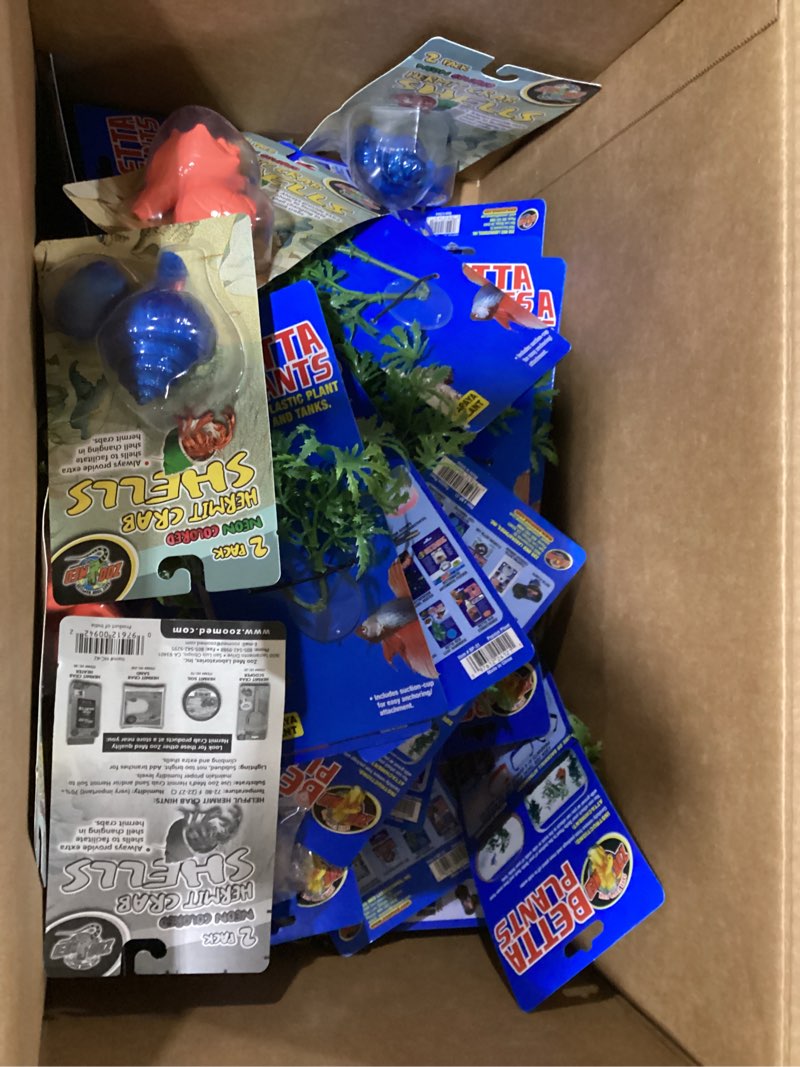 Variety of Aquarium Decor