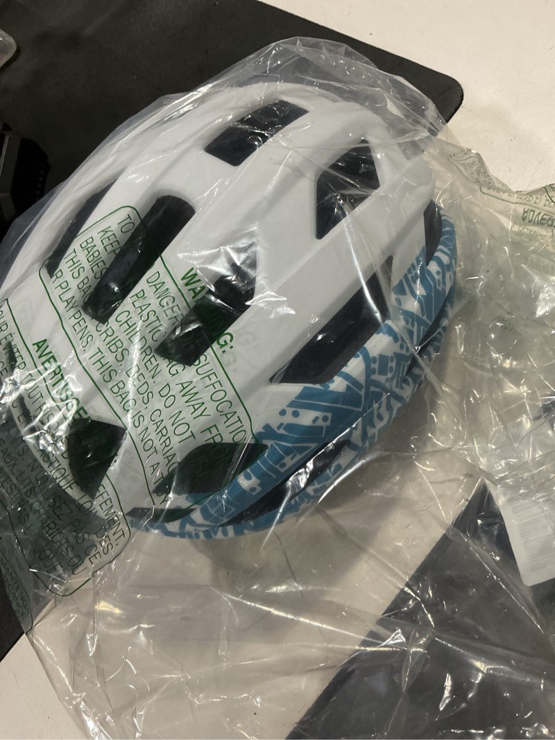 Condition photo showing Good Condition for bilaki bike helmet for adults women men youth kids, lightweight mountain road bicycle cycling helmets with adjustable dial & removable visor matte white m: 54-58 cm / 21.3-22.8 inch