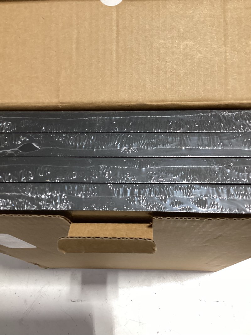 Condition photo showing Good Condition for egofine 8x10 picture frames set of 4, made of solid wood covered by plexiglass 4x6 and 5x7 with mat or 8x10 without mat, for table top display and wall mounting photo frame black black 8x10