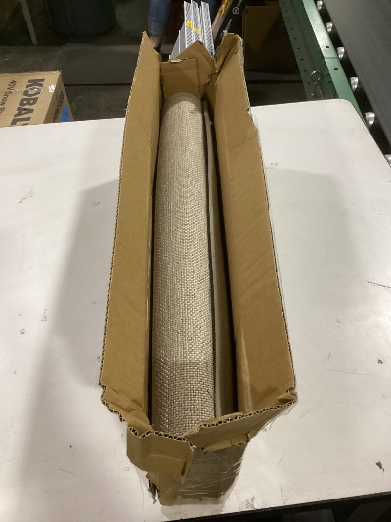 Condition photo showing New/Like New for LEKEEPGO Door Mat 24"x36", Non Slip Door Mat Indoor Entrance, Rubber Backing Front Indoor Door mat Washable Absorbent Low-Profile Entryway Entry Resist Dirt Inside Door Mats, Khaki 2' x 3' (Rectangular) Khaki