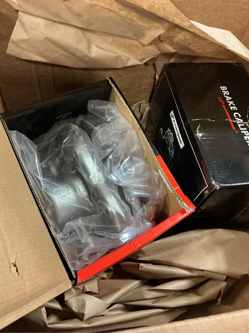 Condition photo showing As Is for A-Premium Disc Brake Caliper Assembly with Bracket Compatible with Select Toyota Models - Tacoma 2005-2015, L4 2.7L, V6 4.0L - Front Driver and Passenger Side, 2-PC Set