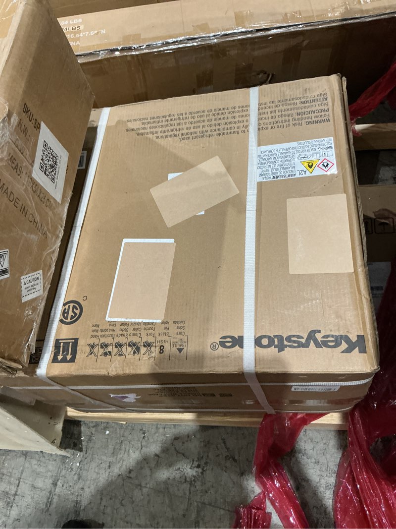 Condition photo showing New/Like New for keystone 10,000 btu slider window air conditioner and dehumidifier, 115v air conditioner window unit for bedroom, living room, and small-medium sized rooms up to 450 sq.ft, 4-way air direction control