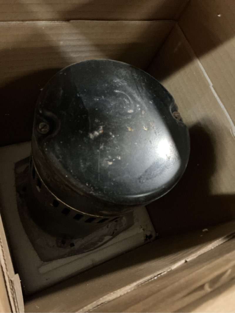 Condition photo showing As Is for century ust1102 1-horsepower up-rated round flange replacement motor (formerly a.o. smith)