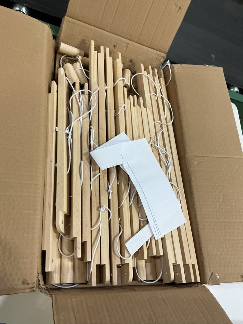 Condition photo showing New/Like New for SpaceAid Stuffed Animal Storage Organizer, Wood Animals Zoo Toy Plushies Storage Holder, Large Capacity Plush Toy Cage for Playroom Organization, 22.8" Wide, Natural