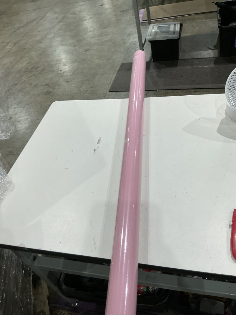 Condition photo showing Good Condition for kate seamless paper backdrop for photography solid pink backdrop paper (53''x16.4' baby pink) 53'' x 16.4' baby pink