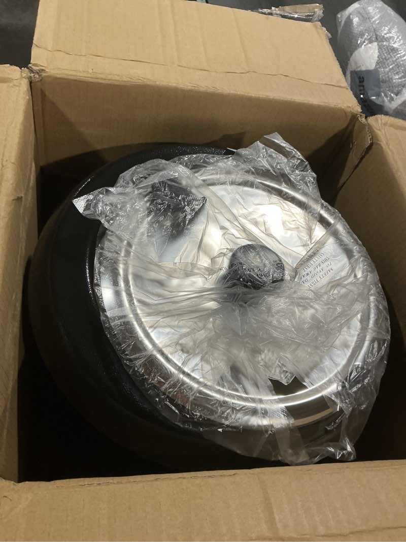 Condition photo showing As Is for SYBO Commercial Coffee Makers 12 Cup, Drip Coffee Maker Brewer with 74Oz thermal carafe, Stainless Steel Cafetera SF-CB-1AA Stainless 12 Cups