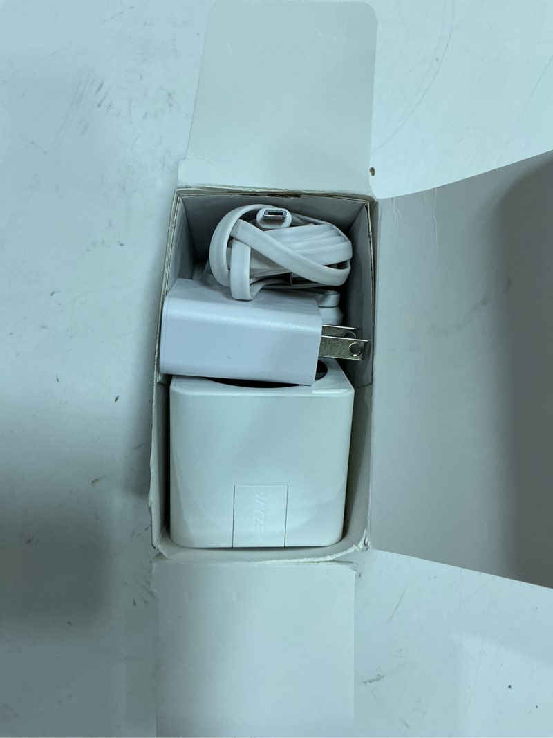 Condition photo showing As Is for wyze cam og 1080p indoor and outdoor smart security camera with color night vision and spotlight