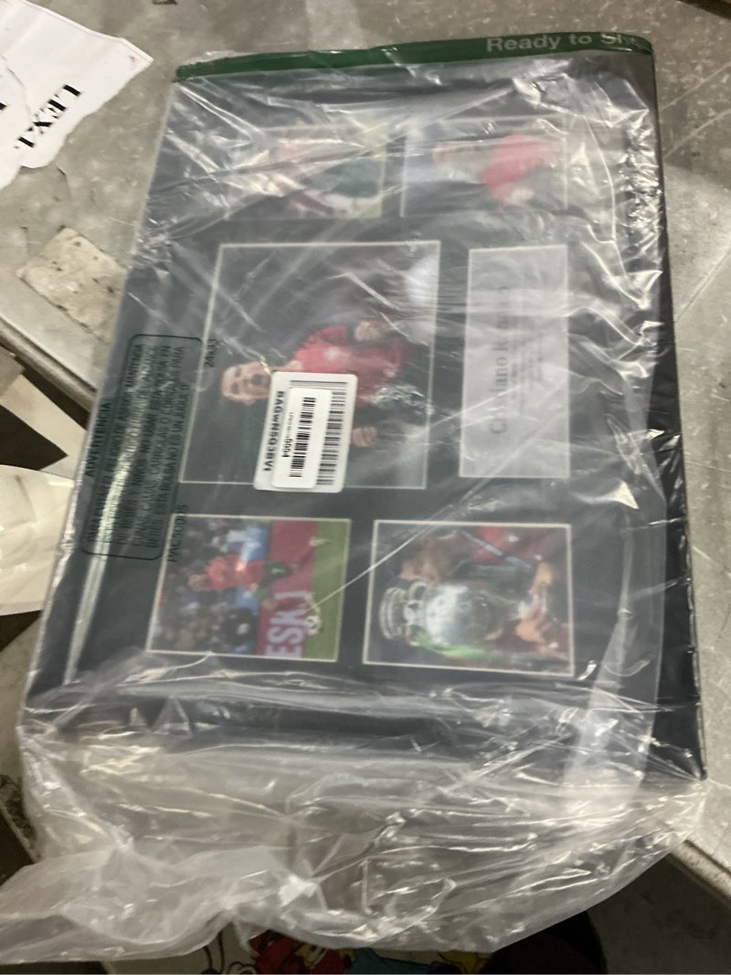 Condition photo showing As Is for hwc trading cristiano ronaldo portugal 16 x 12 inch (a3) printed gifts signed autograph picture for football fans and supporters - 16" x 12" framed (16" x 12") cristiano ronaldo display
