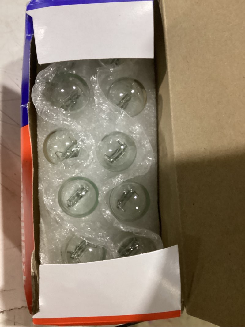 Condition photo showing Good Condition for 10pcs 7443 bulb, car brake lights, 1891/7443 12v 21/5w quartz glass shockproof anti-uv dual-filament mini halogen bulbs, universal t20 automotive brake bulb car accessory for cars trucks suvs (white)