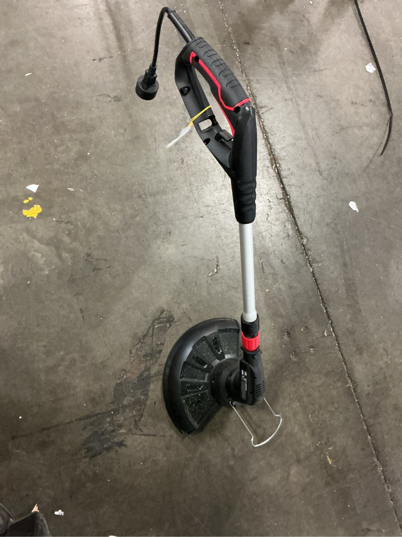Condition photo showing As Is for hyper tough 4.6-amp 13in electric string trimmer ht21-401-002-04 [new]