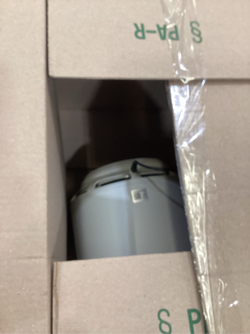 Condition photo showing As Is for shark air purifier for home, neverchange compact pro, for bedroom, nursery, home office, dorm, hepa-exceeding filter, captures pollutants, pet dander, dust, odor, smoke, and more, hp072, dove dove (250 sq. ft)