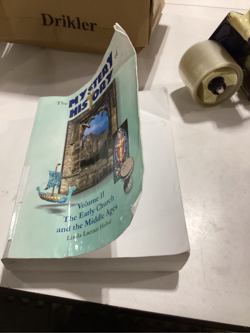Condition photo showing As Is for The Mystery of History: The Early Church and the Middle Ages