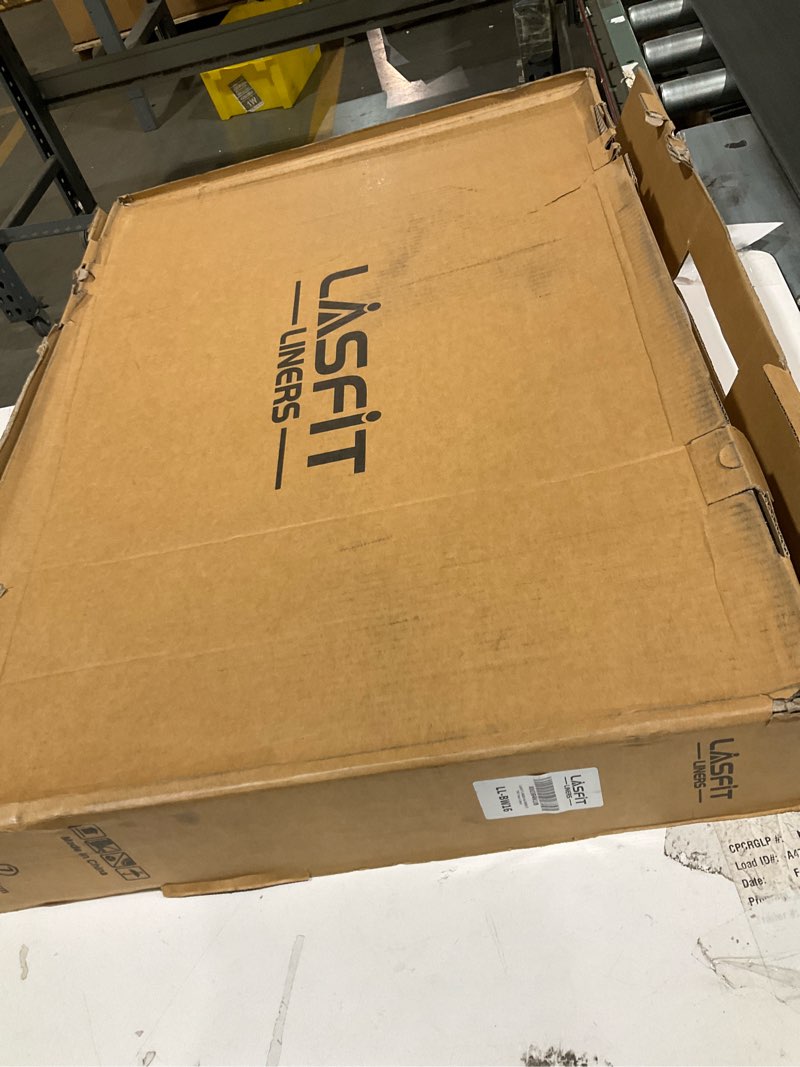 Condition photo showing Good Condition for lasfit floor mats fit for bmw x7 2019-2025 2026 7 seaters, custom fit tpe all weather waterproof floor mat front & rear rows car liners for xdrive40i xdrive50i m50i m60i, black 5) bmw x7 7-seat 2019-2026 | floor mats