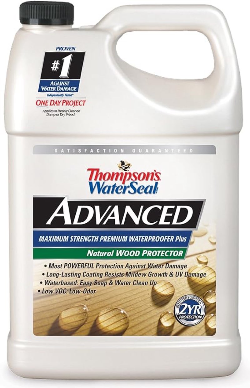Thompsons WaterSeal TH.A21711-16 Advanced Natural Wood Protector, gallon
