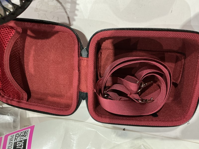 Condition photo showing As Is for camera case compatible with kodak pixpro az653/az401/az405/az425/az528/az255 digital camera vlogging camera,red case