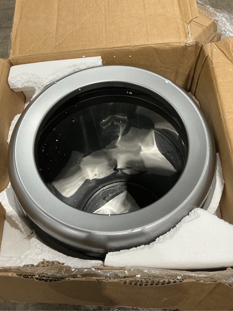 Condition photo showing Good Condition for simpli-magic 65 liter open top trash can, commercial grade, stainless steel