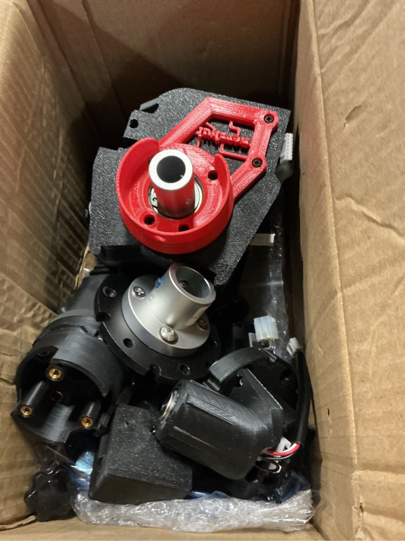 Condition photo showing As Is for obokidly upgrade type diy racing simulator steering wheel turn signal wiper lever switch for logitech g27 g29 logitech , only for pc (upgrade type-for g920/g923(only for pc), black) upgrade type-for g920/g923(only for pc) black