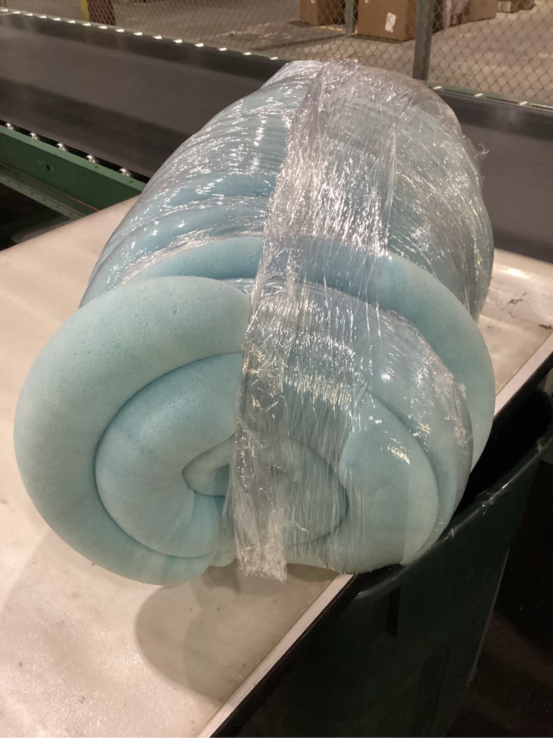 Condition photo showing New/Like New for Sure2Sleep Gel Swirl Memory Foam Mattress Topper - 2 Inch, Pressure Relieving, Cooling Comfort - Mad