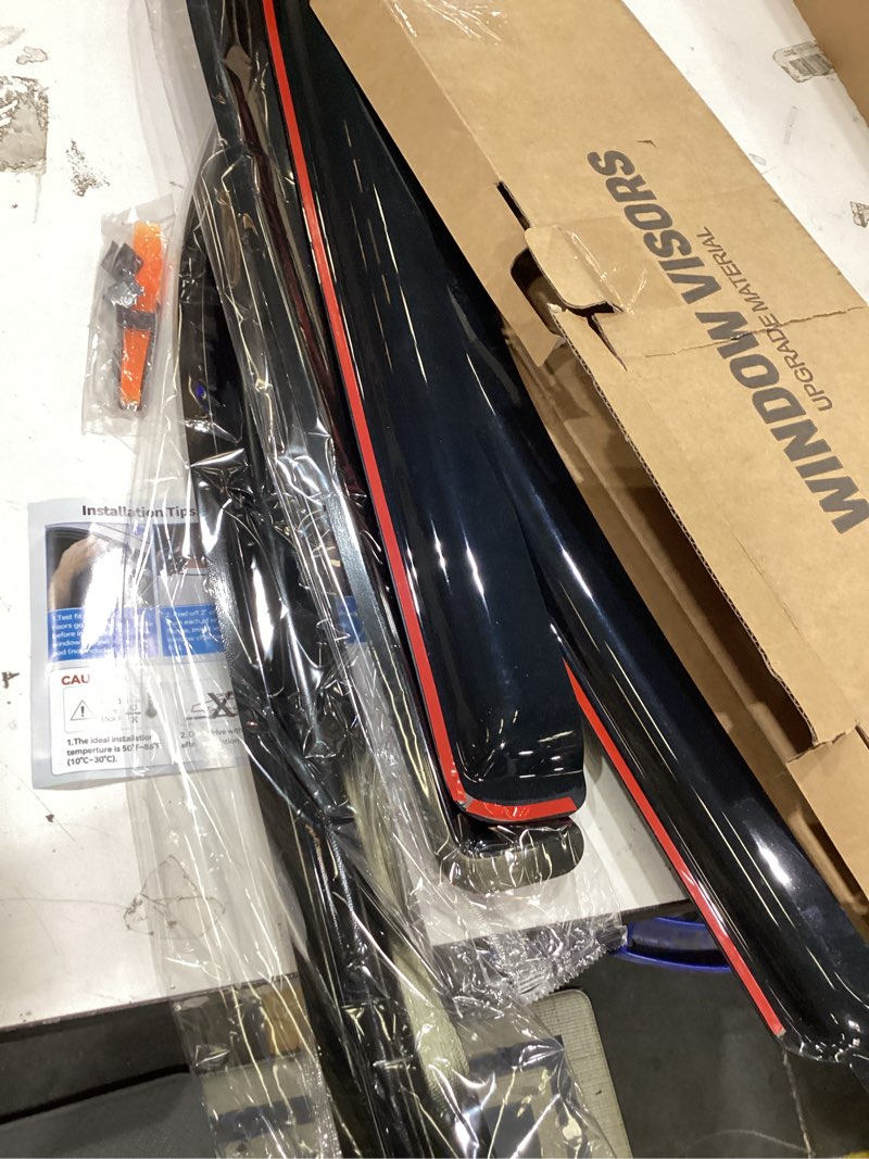 window visors rain guards
