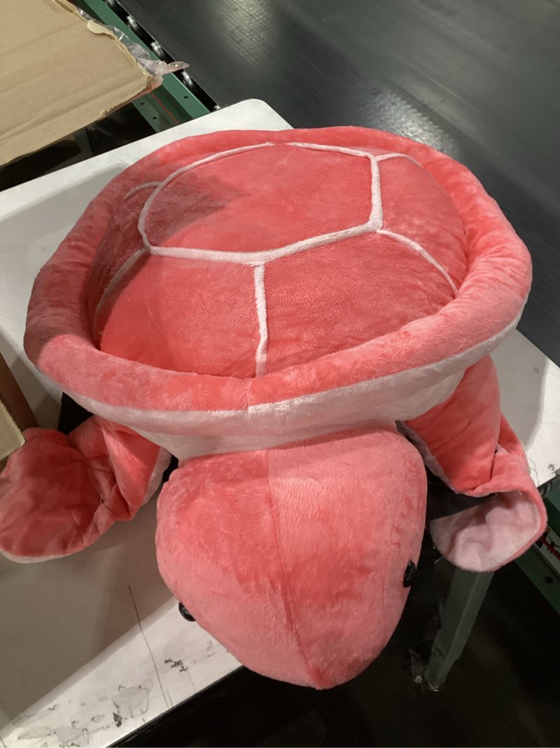 Condition photo showing As Is for Hungdao Protective Gear Cute Turtle Butt Pads for Skating Tortoise Tailbone Protector Padded Turtle Snowboarding Pad 3D Hip Protectors for Adults Skiing Roller Protection Pink