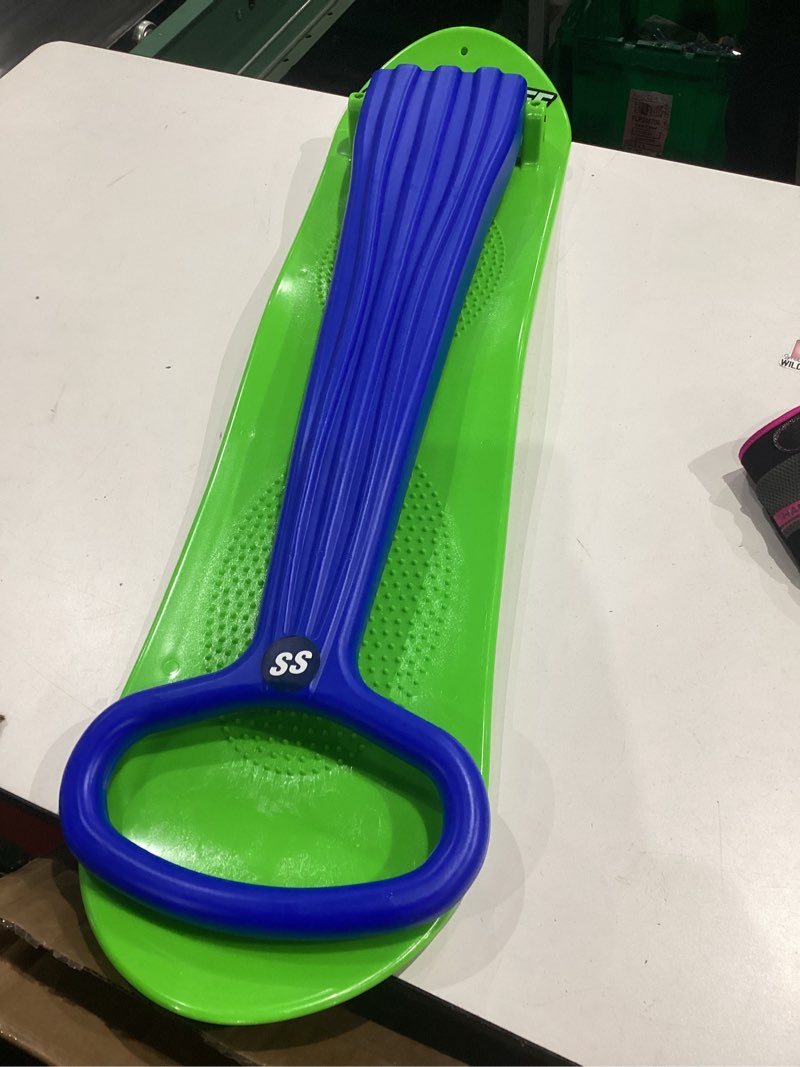 Condition photo showing Good Condition for sportsstuff kids snow sleds – durable winter sleds, scooters & skates for outdoor snow play scoot snow scooter