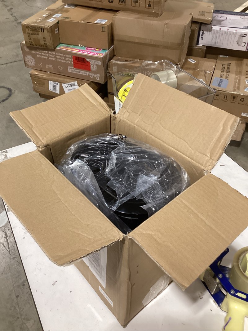 Condition photo showing Good Condition for Not tested Amazon Basics Coffee Makers, 12-Cup Coffee Machines with Reusable Filter, Coffee Pots, Black & Stainless Steel