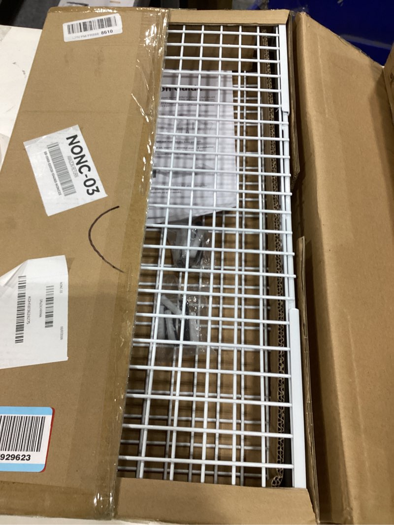 Condition photo showing Good Condition for WALMANN 2 Pack Garage Wall Shelf, 23.5" x 12" Wall-Mounted Storage Shelves for Garage, Closet, Laundry Room, Heavy Duty Floating Shelving, Holds Up to 65 lbs(White)