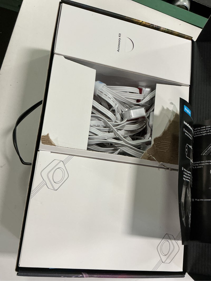 Condition photo showing Good Condition for Govee - Wi-Fi RGBIC Outdoor Permanent String Lights 100ft - White