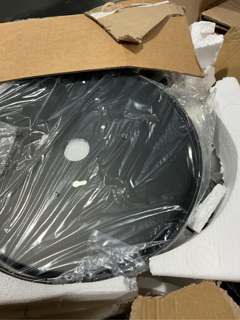 Condition photo showing Good Condition for ceiling fans with lights,54 inch low profile ceiling fan with light and remote control,6 speeds/6 blade,flush mount,led dimmable dc reversible modern, black ceiling fan for bedroom/living room black 54inch