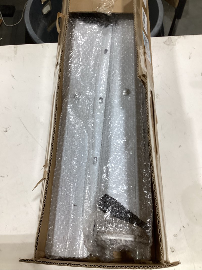 Condition photo showing Good Condition for stainless steel straight spring loaded mud flap hanger set 2-1/2" bolt spacing 30" length with aluminum reflective tapes for semi trucks accessories 2-1/2" bolt spacing (hangers & reflectors)
