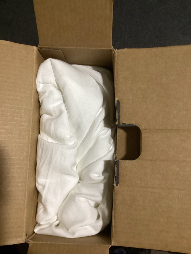 Condition photo showing Good Condition for david's home cooling fitted sheet queen size, 100% rayon derived from bamboo, 16" deep pocket 2.5cm wider elastic, luxury smooth silky soft breathable bottom sheet for hot sleeper, white white queen