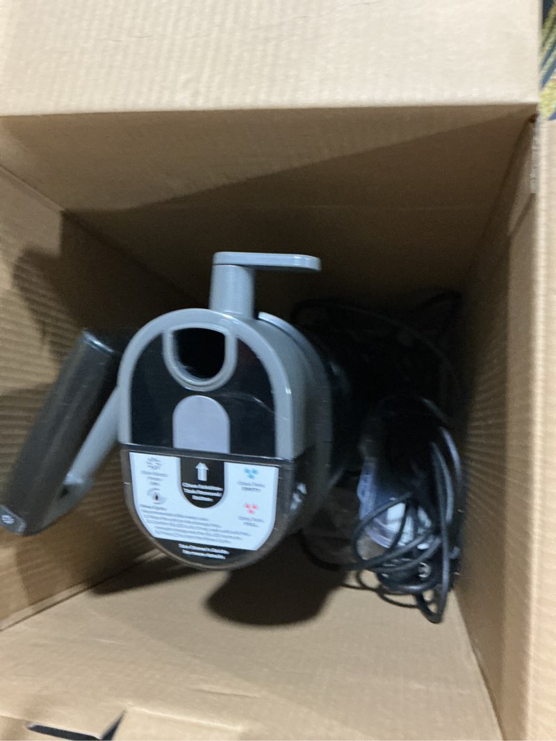 Condition photo showing As Is for Shark HydroVac MessMaster Wet Dry Corded Vacuum Cleaner, 3-in-1 Multi-Surface Vacuum Mop & Self-Cleaning System, Lightweight, Powerful Suction, for Hard Floors & Area Rugs, Navy, WD161