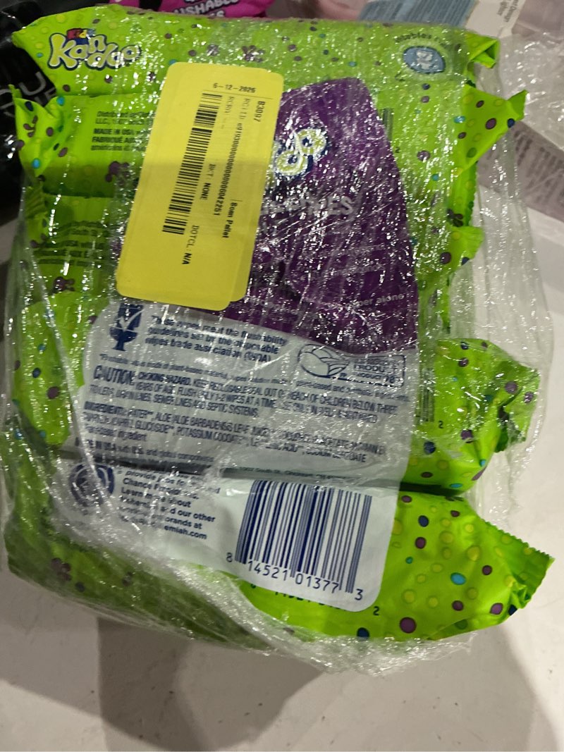 Condition photo showing Good Condition for kandoo kids sensitive flushable cleansing wet wipes, potty training aid, fragrance free, 240 wipes