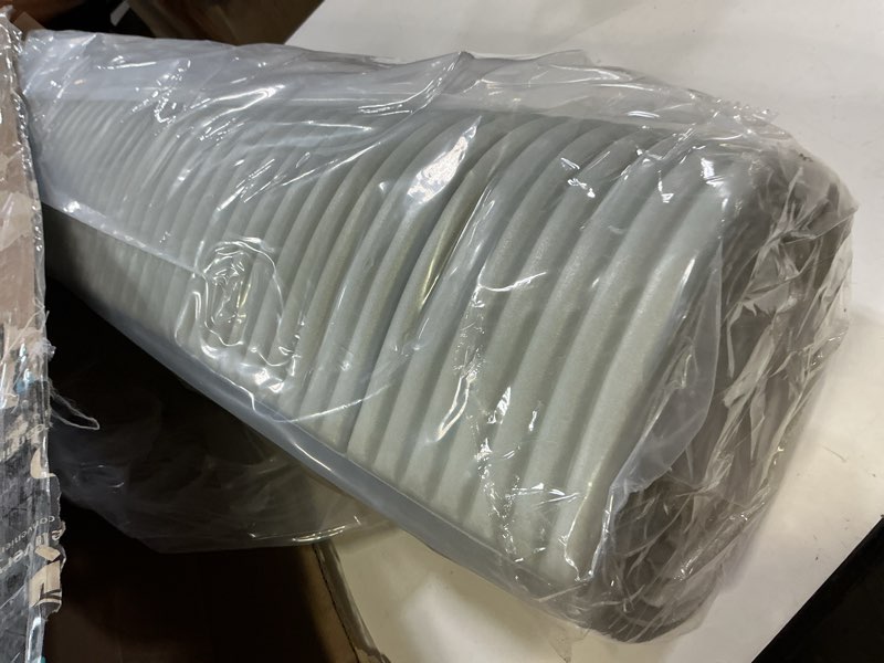 Condition photo showing Good Condition for 7.9 x 78.7 inch anti collision wall padding for kids padded wall panels 3d diy headboard for autism playroom nursery bedroom living room corner guards(beige, 1 roll) 7.9 x 78.7 inch beige 1