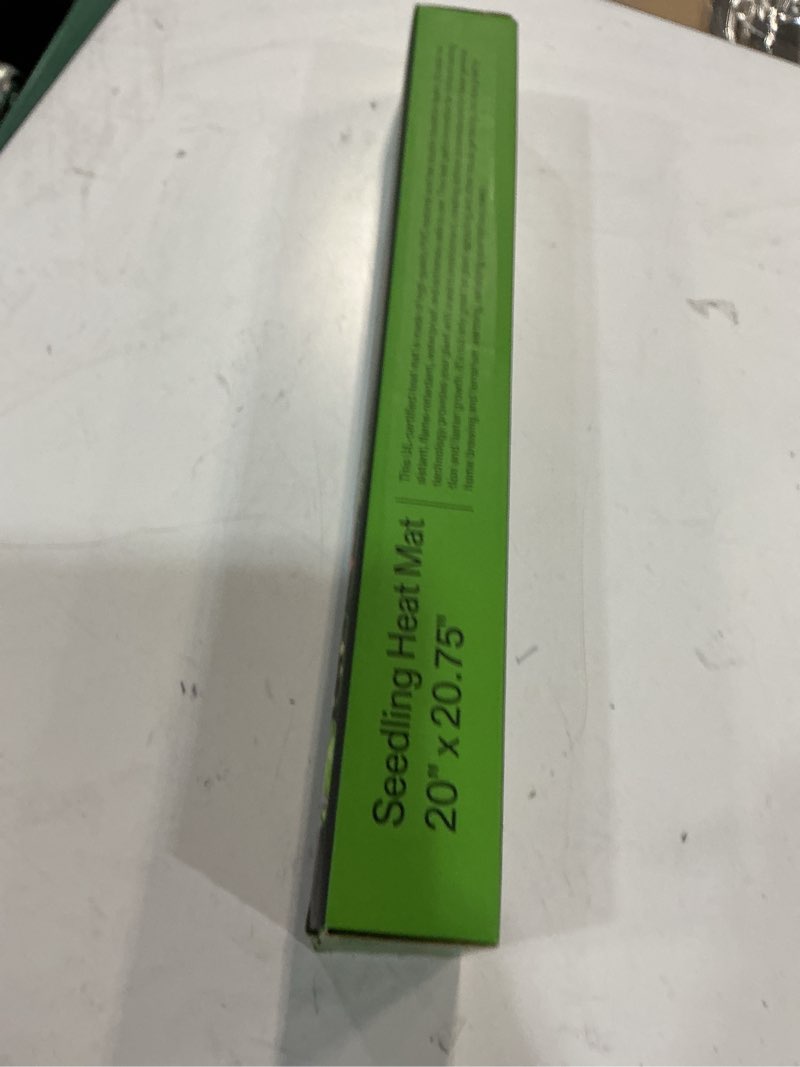 Condition photo showing New/Like New for VIVOSUN Durable Waterproof Seedling Heat Mat 20" x 20.75" UL & MET-Certified Warm Hydroponic Heating Pad for Germination, Indoor Gardening, Greenhouse 20"x20.75"