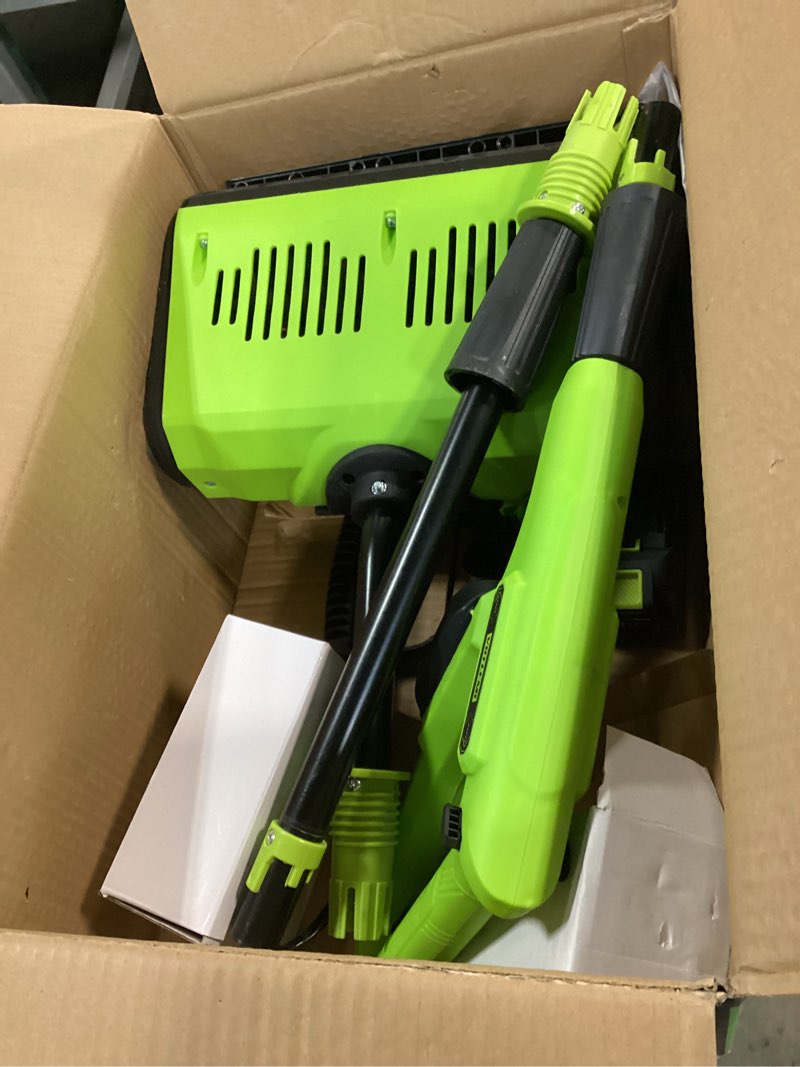 Condition photo showing Good Condition for SONTHIOW 13.5" Electric Snow Shovel, 20V Brushless Snow Shovel, Includes 2 * 4.0 Ah Battery and Quick Charger, Cordless Snow Blower with Directional Plate & Adjustable Front Handle (2 * 20V Battery) 13.5" *2 PACK Battery