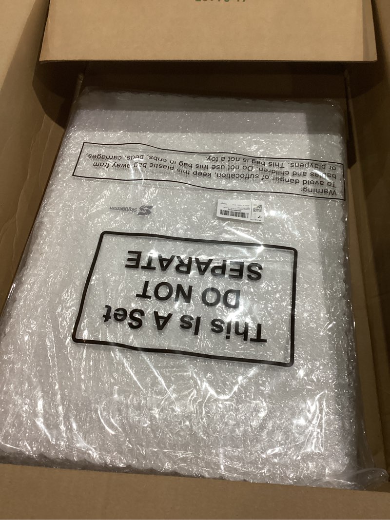 Condition photo showing Good Condition for Skyygemm 12 Pack 19 x 14 Inch Greaseproof Rectangle Cake Boards Corrugated Single Wall Pad Half Sheet Cake Board Scalloped Rectangle Dessert Base for Pizza 19 x 14 Inch White