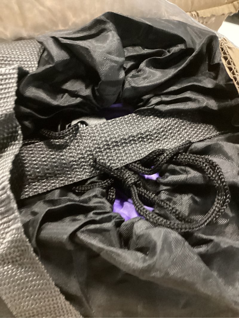 Condition photo showing Good Condition for PTEROMY Sleeping Bags for Adults, Lightweight and Machine Washable, Water Resistant Backpacking Camping Sleeping Bag for Warm Cold Weather, Camping Essentials for Hiking Outdoor Travel Purple