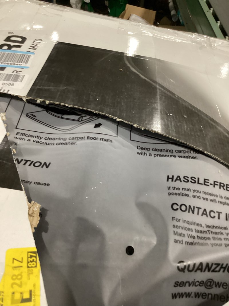 Condition photo showing Good Condition for wennebird superior carpet floor mats for 2015-2025 ford f-150 supercrew cab (excludes under-seat fold-flat storage), 0.5-inch ultra-thick, noise-reducing, all-weather waterproof anti-slip – 3-pc set