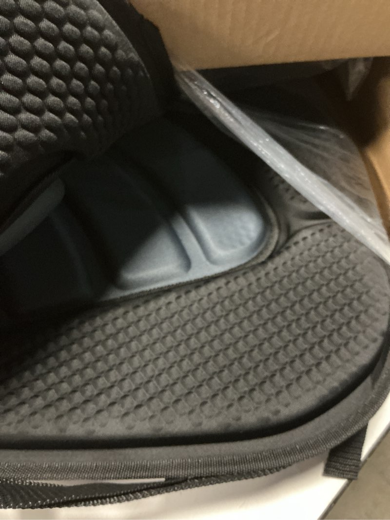 Condition photo showing Good Condition for 2 pack of kayak seat deluxe padded canoe backrest seat sit on top cushioned back support sup paddle board seats with detachable storage bag 4 adjustable straps for kayaking canoeing rafting fishing