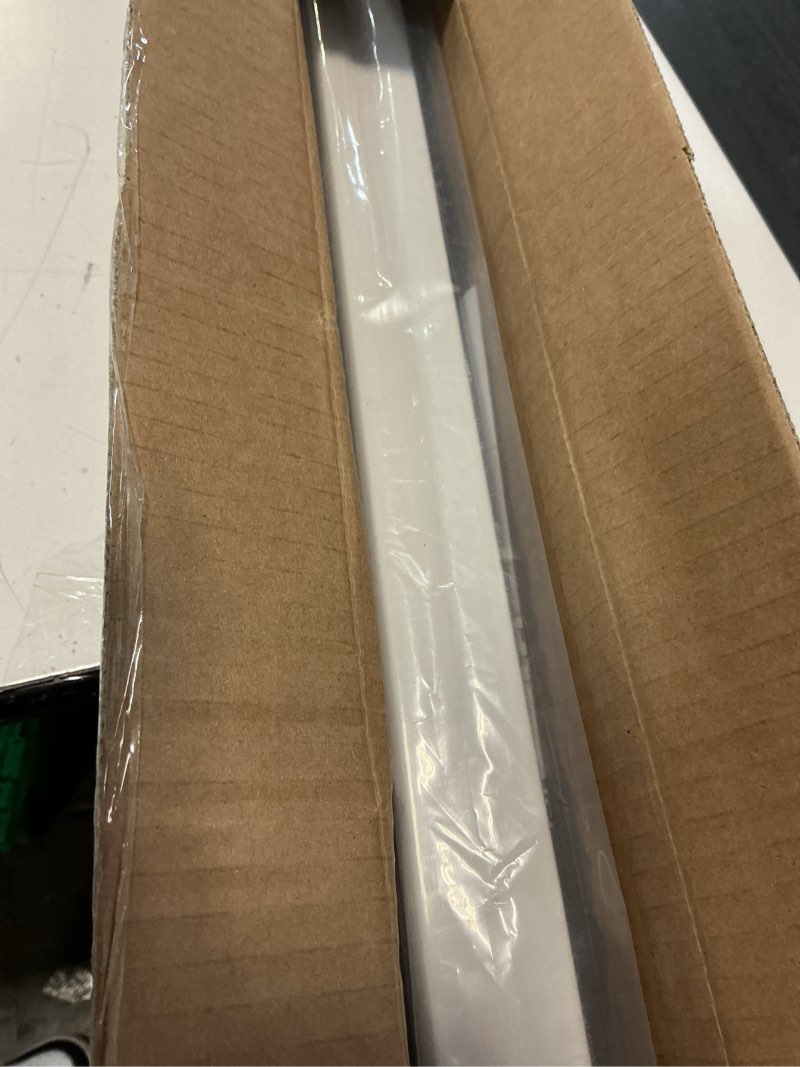 Condition photo showing Good Condition for lazblinds cordless cellular shades, no tools no drill blackout honeycomb shades pleated blinds for windows, 44'' w x 48'' h, silver white blackout-silver white 44'' w x 48'' h