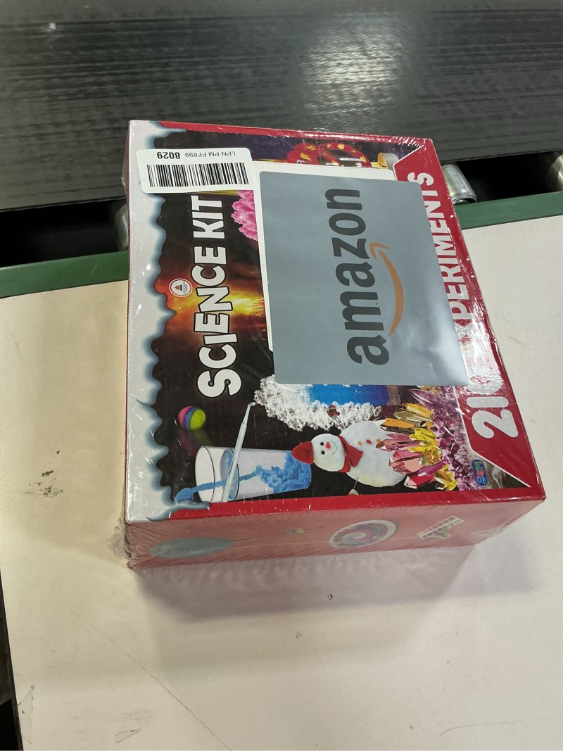 Condition photo showing New/Like New for UNGLINGA 210 Experiments Science Kit for Kids, Boys Girls Birthday Toys Gifts Idea, Chemistry Set, Volcano, S.T.E.M Science Educational Project Science kits with 210 experiments