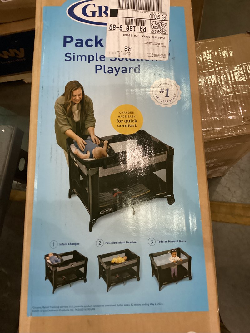 Condition photo showing As Is for Graco® Pack 'n Play® Simple Solutions™ Playard, Cam
