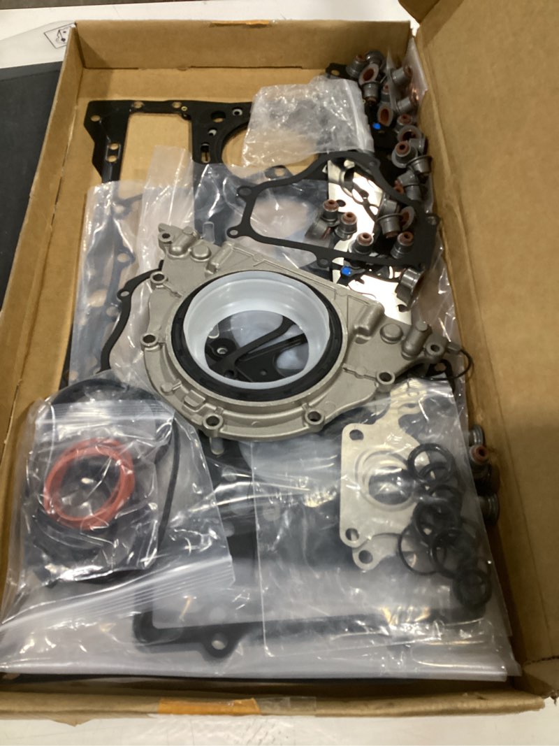 Condition photo showing As Is for newyall 4.4l engine overhaul gasket set for bmw 550i 650i 750i 750li xdrive x5 x6 2008-2018