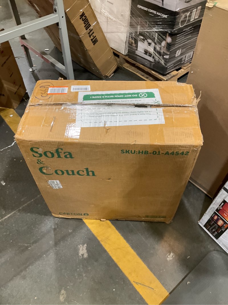 Condition photo showing As Is for HONBAY Modular Sectional Sofa with Storage, U Shaped Couch Modular Convertible Sectional Couches for